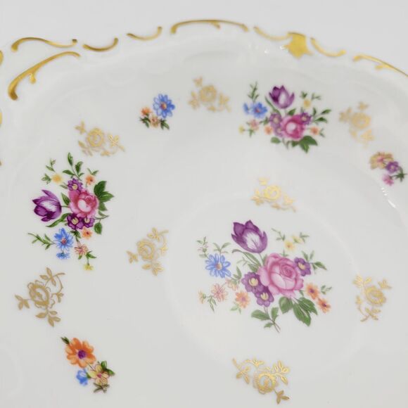 Reichenbach Vtg Porcelain Handled Serving Bowl/Plate German Democratic Republic - Picture 7 of 10